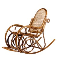 Кресла-качалки из натурального ротанга