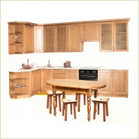 Кухни из массива сосны