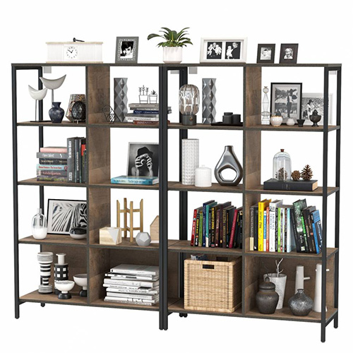 Стеллажи открытые для гостиной