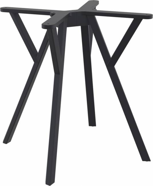 Подстолье пластиковое Max Legs Small черный 570х580х720 мм Подстолье пластиковое Max Legs Small черный 570х580х720 мм