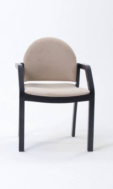 Стул-кресло Джуно 2.0 чёрный/бежевый Стул-кресло Джуно 2.0 чёрный/бежевый