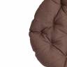Кресло CLOUDE HOME рогожка/металл, 97х98х90-96см, коричневый, 3М7-147 коричневый рогожка/металл