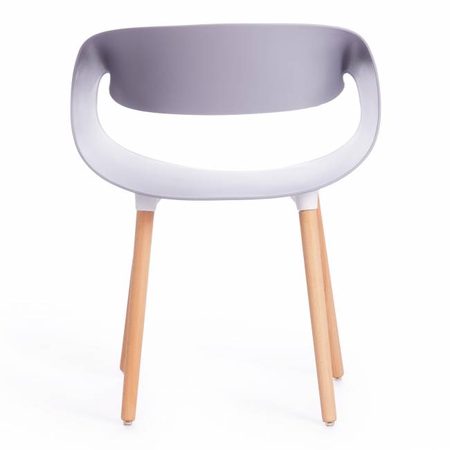 Стул QXX (mod. C1058-1) пластик/дерево, 60 х 53 х 81 см, Grey (серый) 92717 / натуральный (Комплект из 4 шт.) серый пластик/дерево Стул QXX (mod. C1058-1) пластик/дерево, 60 х 53 х 81 см, Grey (серый) 92717 / натуральный (Комплект из 4 шт.) серый пластик/дерево