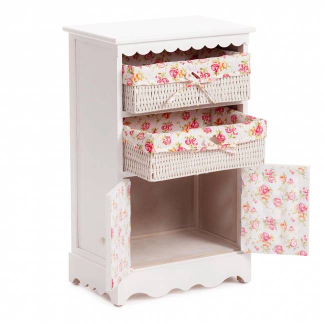 Комод с 2-мя корзинами Secret De Maison LE RAY ( mod. TT-WC004 ), белый