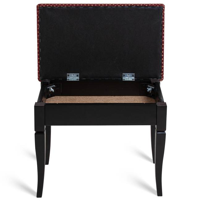 Банкетка Ретро М с ящиком венге, ткань коронка