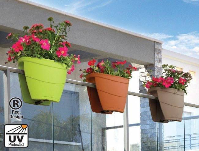 Горшок-цветочница EDEN коричневый Горшок-цветочница EDEN коричневый