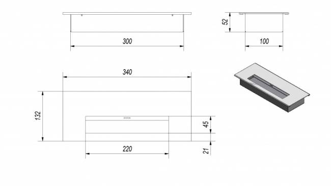Биокамин Kratki BRAVO