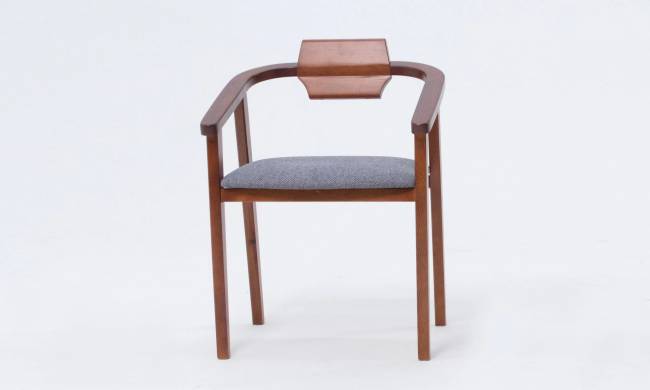 Стул-кресло Челси ПМ орех/графит