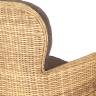 "Алиса" кресло плетеное, цвет соломенный