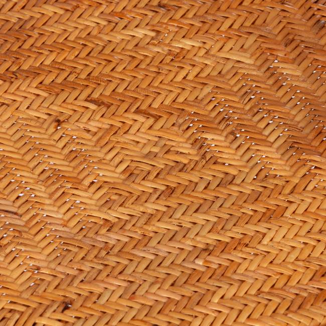 ТЕРРАСНЫЙ КОМПЛЕКТ "PELANGI" (стол со стеклом + 2 кресла) / с подушками / ротанг, кресло 65х65х77см, стол диаметр 64х61см, Honey (мед) Honey (мед) ротанг