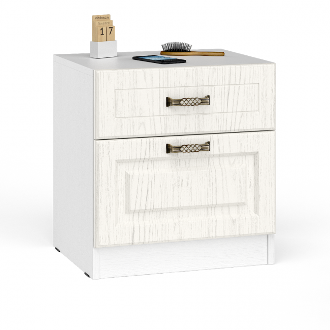 Спальный гарнитур Ливерпуль № 2 цвет ясень ваниль/белый Спальный гарнитур Ливерпуль № 2 цвет ясень ваниль/белый