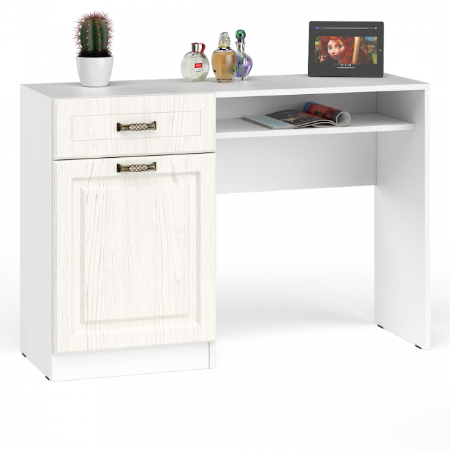 Спальный гарнитур Ливерпуль № 2 цвет ясень ваниль/белый Спальный гарнитур Ливерпуль № 2 цвет ясень ваниль/белый