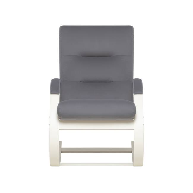 Кресло-качалка Leset Милано Слоновая кость V32 серый Кресло-качалка Leset Милано Слоновая кость V32 серый