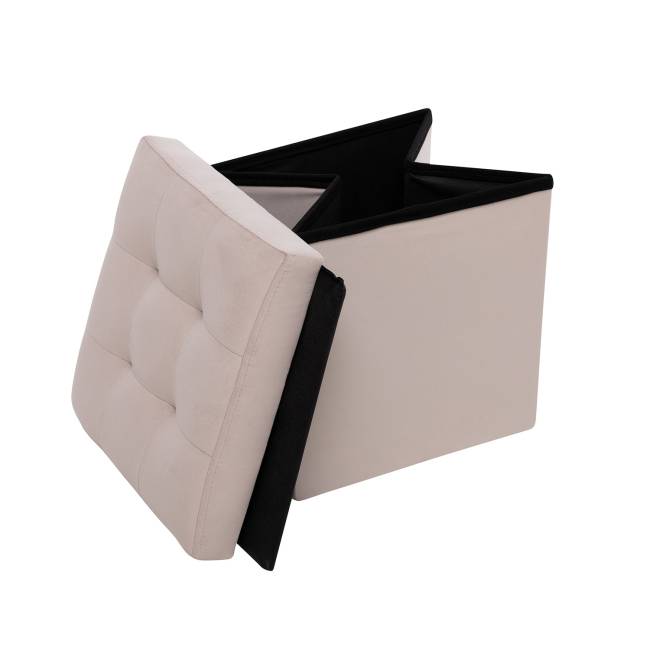 Пуф Leset Плуто складной с крышкой Velutto 04