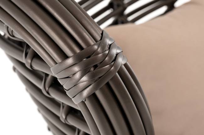 "Парма" кофейный комплект из искусственного ротанга, цвет бронзовый "Парма" кофейный комплект из искусственного ротанга, цвет бронзовый