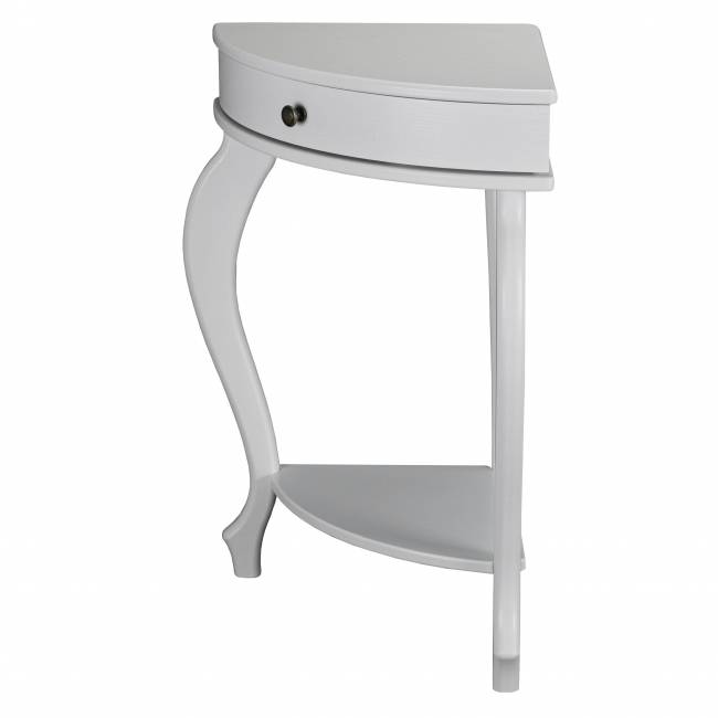 Консоль угловая Элегант молочный дуб Л Консоль угловая Элегант молочный дуб Л