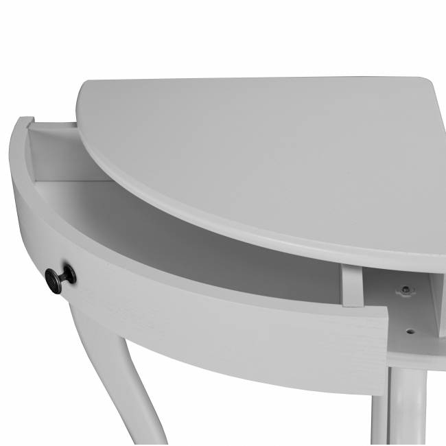 Консоль угловая Элегант молочный дуб Л Консоль угловая Элегант молочный дуб Л