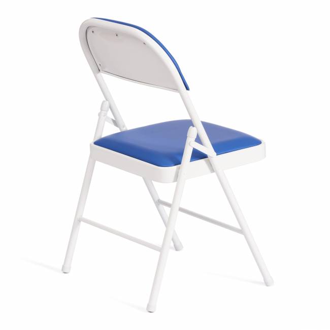 Стул складной FOLDER (mod. 3022G) / 1 шт. в упаковке каркас: металл, сиденье/спинка: экокожа, 46.5 х 47.5 х 79 см, blue (синий) / white (белый) синий, белый каркас: металл, сиденье/спинка: экокожа Стул складной FOLDER (mod. 3022G) / 1 шт. в упаковке каркас: металл, сиденье/спинка: экокожа, 46.5 х 47.5 х 79 см, blue (синий) / white (белый) синий, белый каркас: металл, сиденье/спинка: экокожа