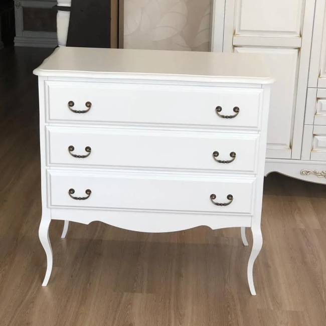 Комод Малонн Ави 3 ящика Белый