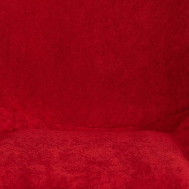 Кресло STYLE флок , бордовый, 10