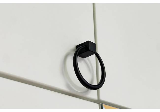 Прихожая Ева 117.01 белое дерево / белый матовый