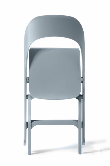 Стул пластиковый складной Flap бледно-голубой 480х570х840 мм Стул пластиковый складной Flap бледно-голубой 480х570х840 мм