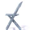 Стул пластиковый складной Flap бледно-голубой 480х570х840 мм Стул пластиковый складной Flap бледно-голубой 480х570х840 мм
