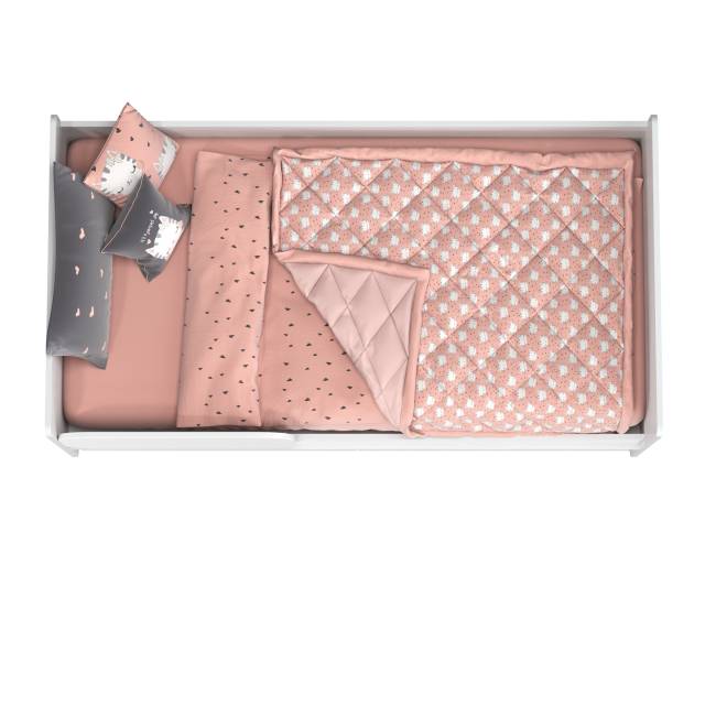 Кровать с ящиками Уна 11.22 цвет белый Кровать с ящиками Уна 11.22 цвет белый