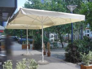 Зонт профессиональный 3х3 м Avocado белый, бежевый 3000х3000 мм