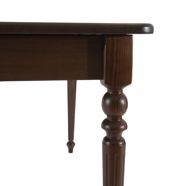 Обеденная группа Вивальди 120 со стульями Миранда орех/ ромб бежевый