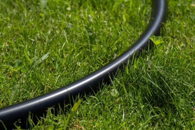 "Венеция" подвесное кресло-кокон из искусственного ротанга, цвет бронзовый с бежевой подушкой