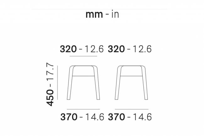 Табурет прозрачный Rubik прозрачный 370х370х450 мм Табурет прозрачный Rubik прозрачный 370х370х450 мм
