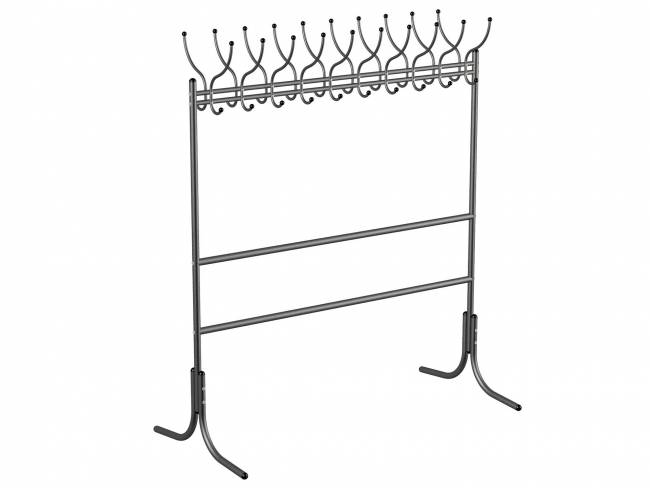 Вешалка напольная М 12 чёрный Вешалка напольная М 12 чёрный