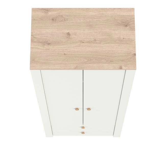 Шкаф для одежды с ящиками Джастин 13.339 цвет белый шагрень/дуб белый эксклюзив Шкаф для одежды с ящиками Джастин 13.339 цвет белый шагрень/дуб белый эксклюзив