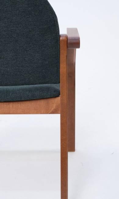 Стул-кресло Джуно 2.0 орех/зелёный