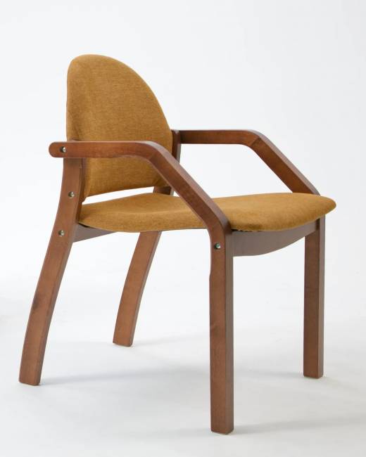 Стул-кресло Джуно 2.0 орех/карри