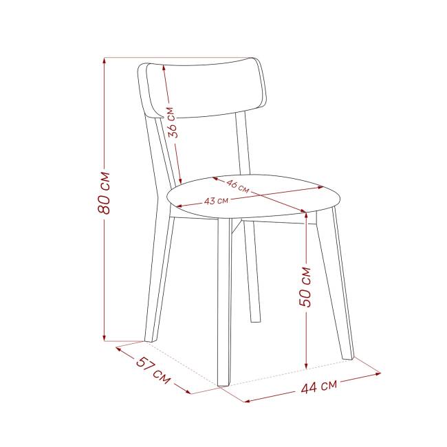 Стул Leset Чейз Орех Velutto 18 Орех Стул Leset Чейз Орех Velutto 18 Орех