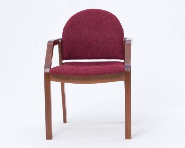 Стул-кресло Джуно 2.0 орех/красный